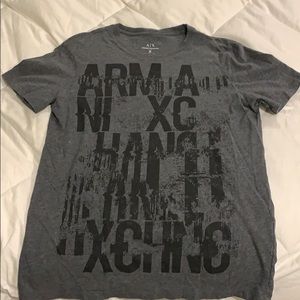 Armani exchange tee shirt